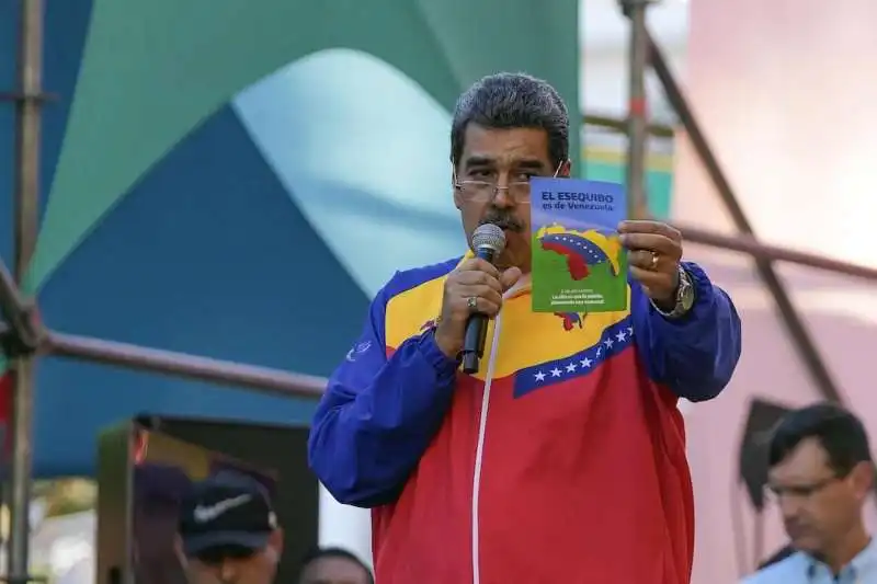 nicolas maduro referendum per l annessione dell esequibo