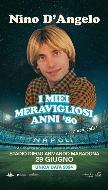 nino d angelo - concerto allo stadio maradona di napoli