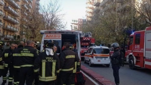 PALERMO - VIA AUSONIA - PADRE E FIGLIO CADUTI DAL SESTO PIANO