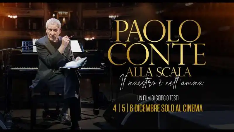 Paolo Conte alla Scala 