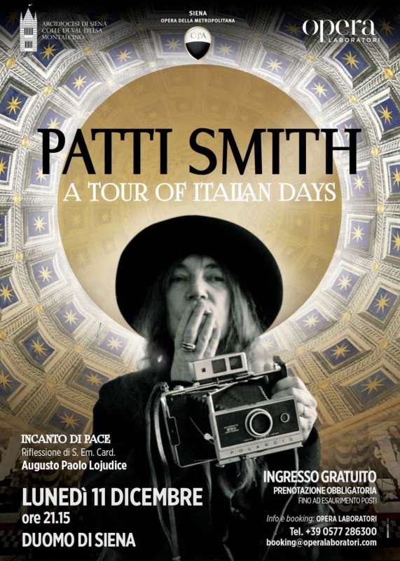 patti smith concerto al duomo di siena