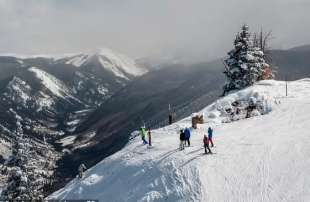 piste da sci ad aspen