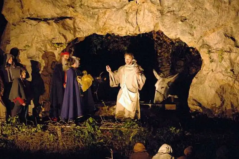 presepe vivente di greccio 