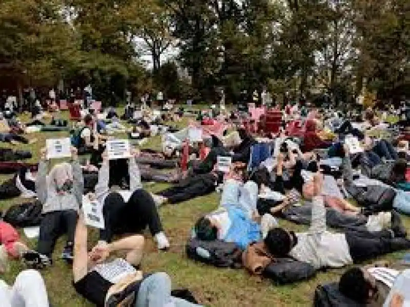 proteste pro palestina a harvard 4