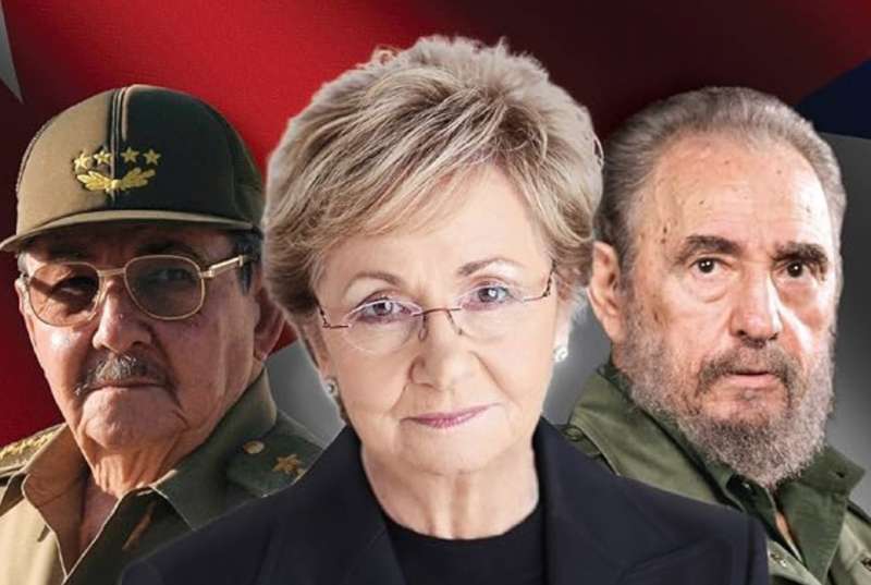 raul juanita e fidel castro