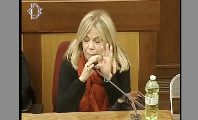 RITA DALLA CHIESA IN VIGILANZA RAI PARLA DEI FUORIONDA DI MICHELE GUARDI