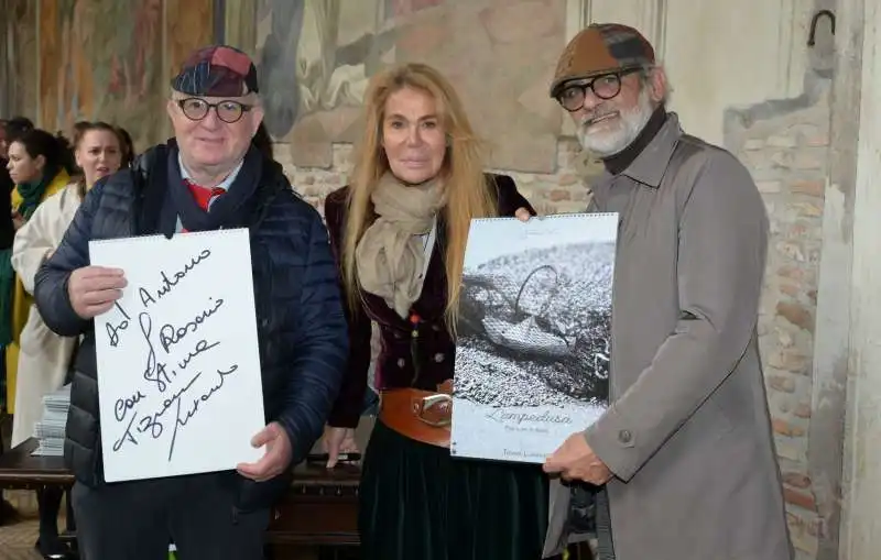 rosario lombardo  tiziana luxardo  antonio centomani  foto di bacco