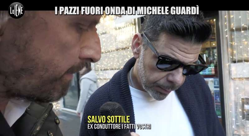 salvo sottile. servizio delle iene su michele guardi