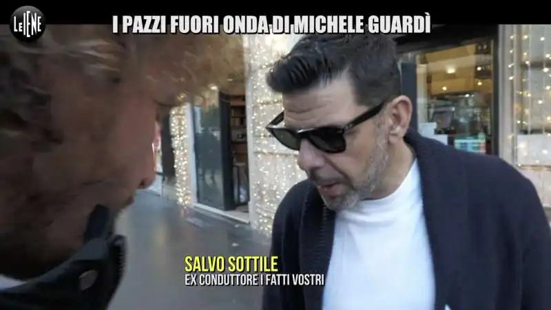 salvo sottile   servizio delle iene su michele guardi   