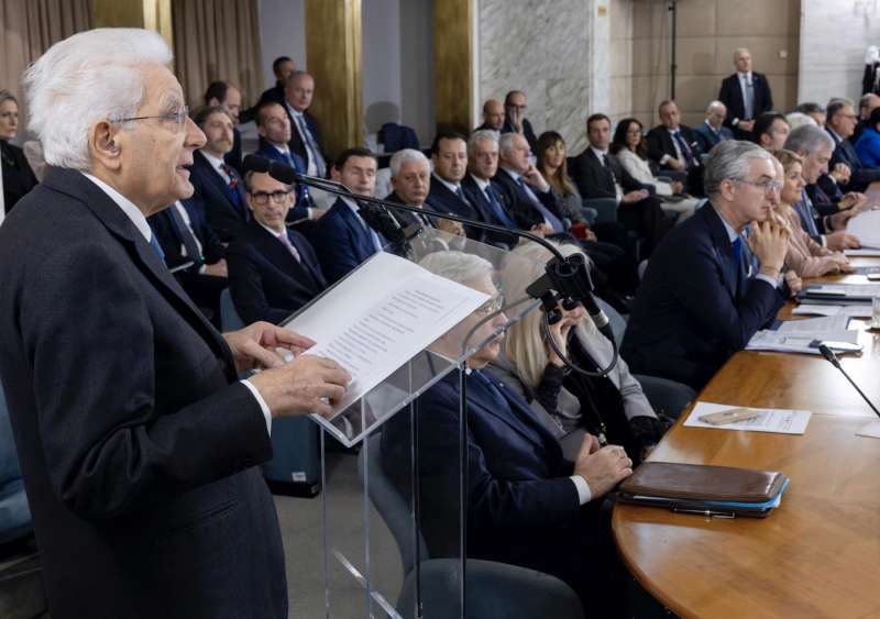 SERGIO MATTARELLA - CONFERENZA DEGLI AMBASCIATORI