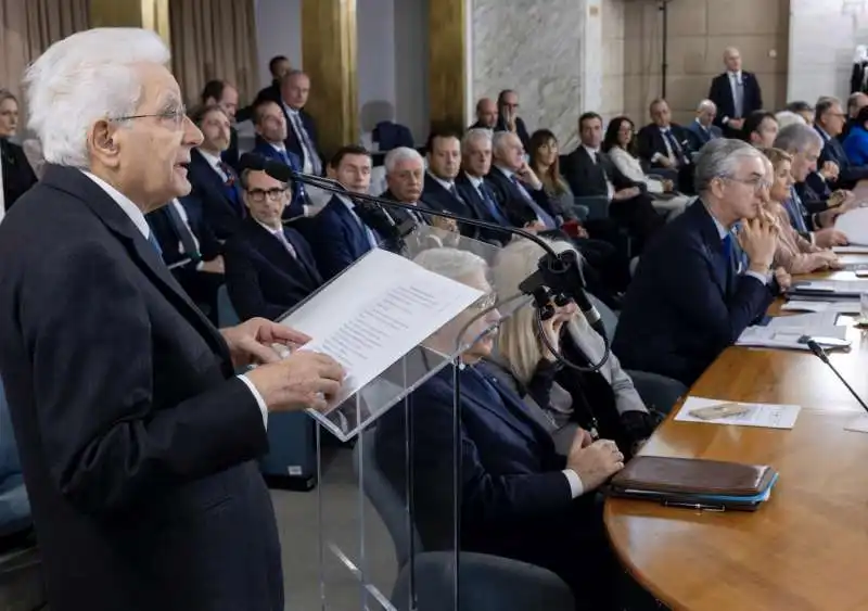 SERGIO MATTARELLA - CONFERENZA DEGLI AMBASCIATORI 