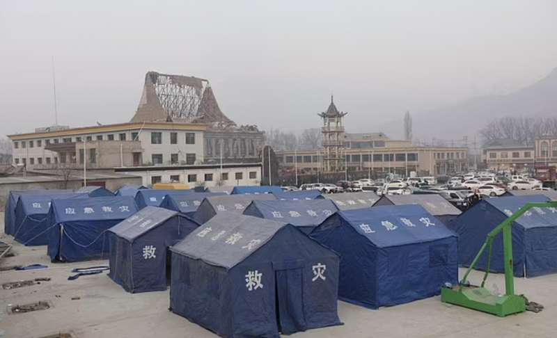 terremoto nelle province di gansu e qinghai cina 2