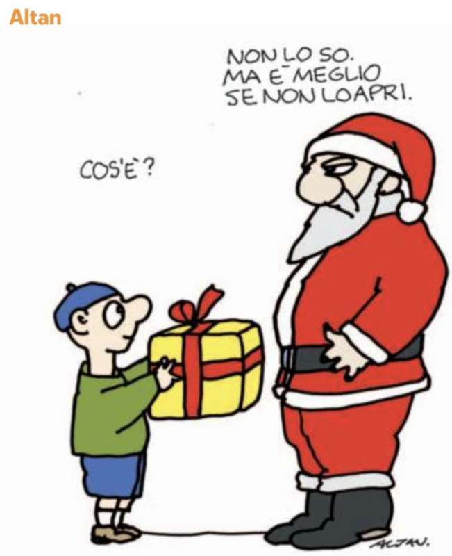 VIGNETTA DI NATALE - ALTAN