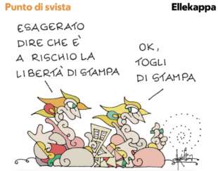 VIGNETTA ELLEKAPPA SUL PROVVEDIMENTO DI ENRICO COSTA