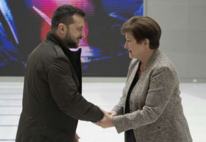 volodymyr zelensky kristalina georgieva