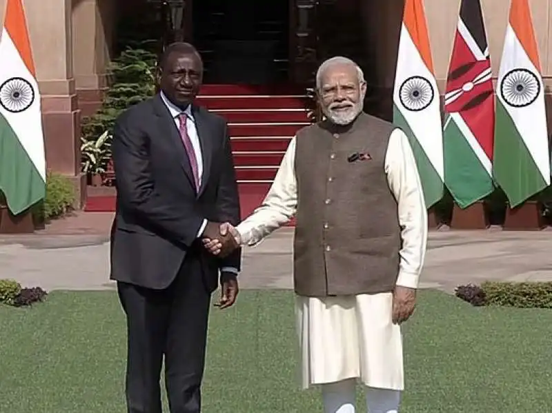 WILLIAM RUTO NARENDRA MODI