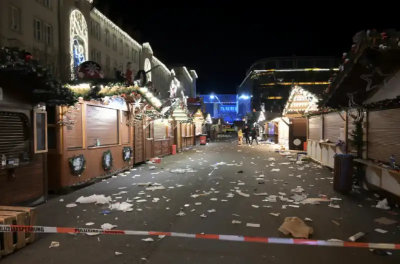 attentato al mercatino di natale di magdeburgo

