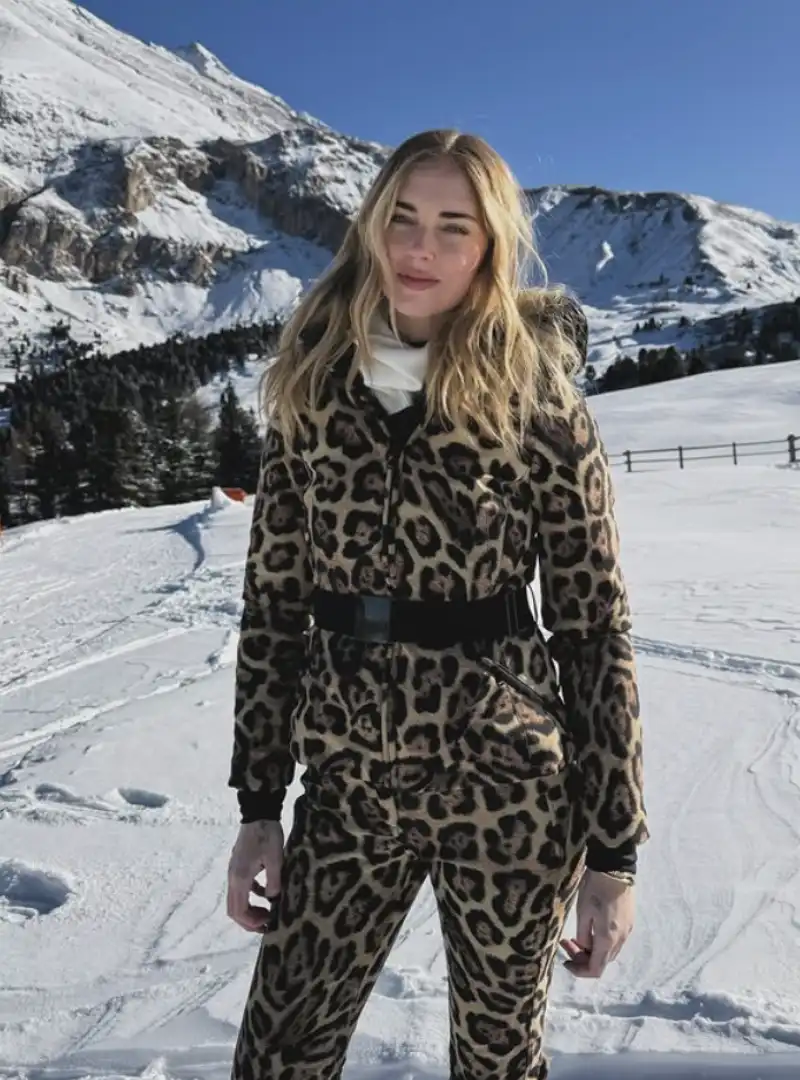 chiara ferragni in alto adige