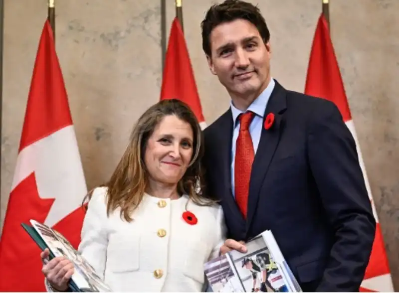 Chrystia Freeland Justin Trudeau 