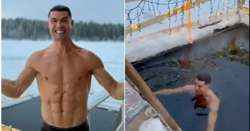 cristiano ronaldo in lapponia  1