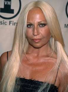 donatella versace nel 1998