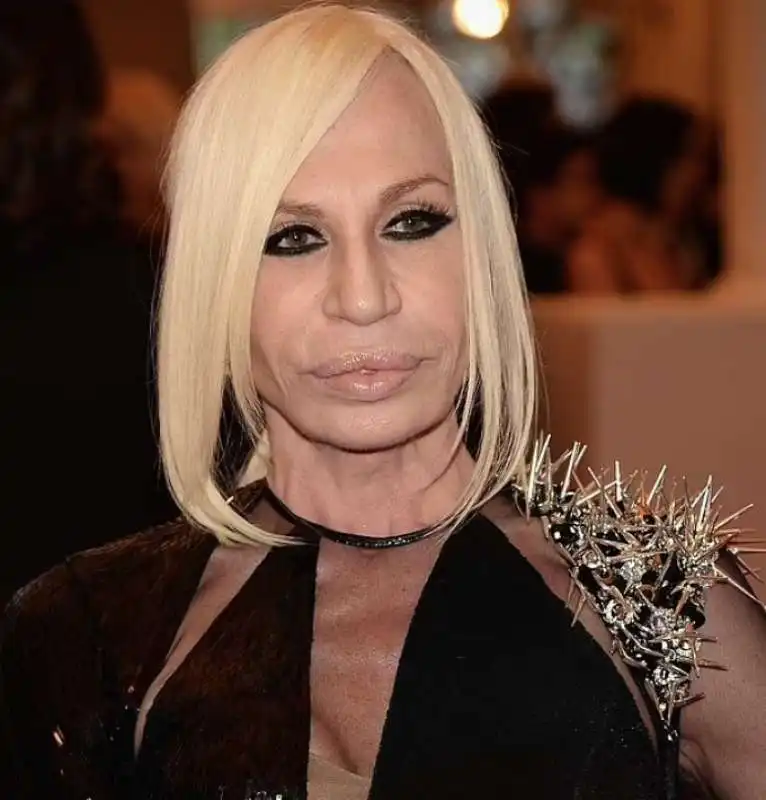 donatella versace nel 2013