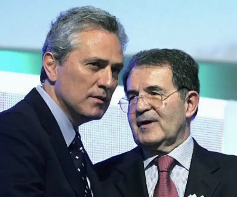 FRANCESCO RUTELLI ROMANO PRODI 