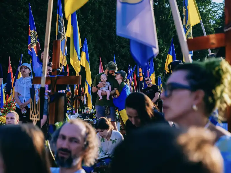 funerali di irina tsybukh a leopoli   ph yulia kochetova