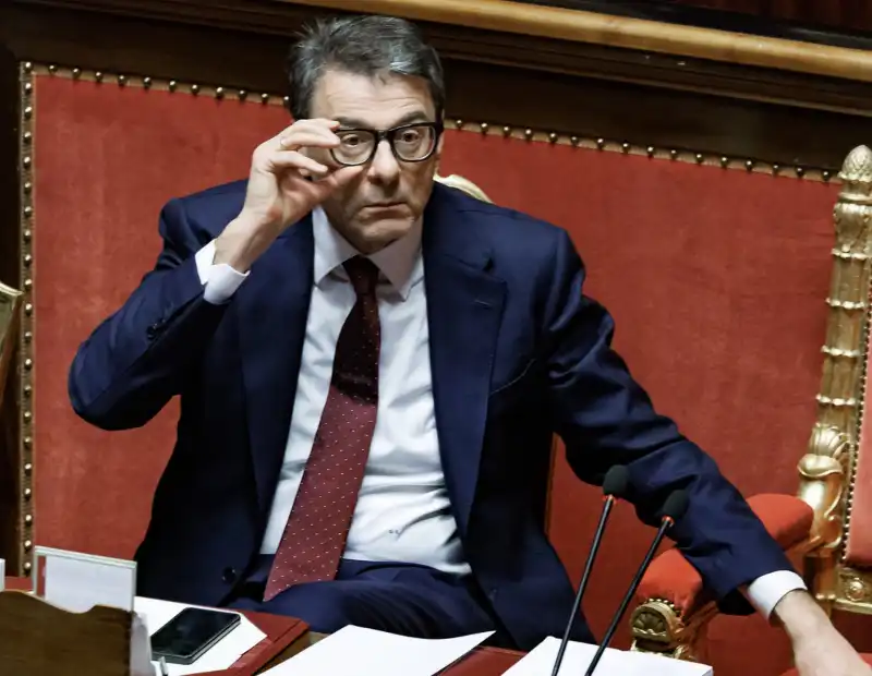 giancarlo giorgetti  1   voto di fiducia sulla manovra 2024    foto lapresse