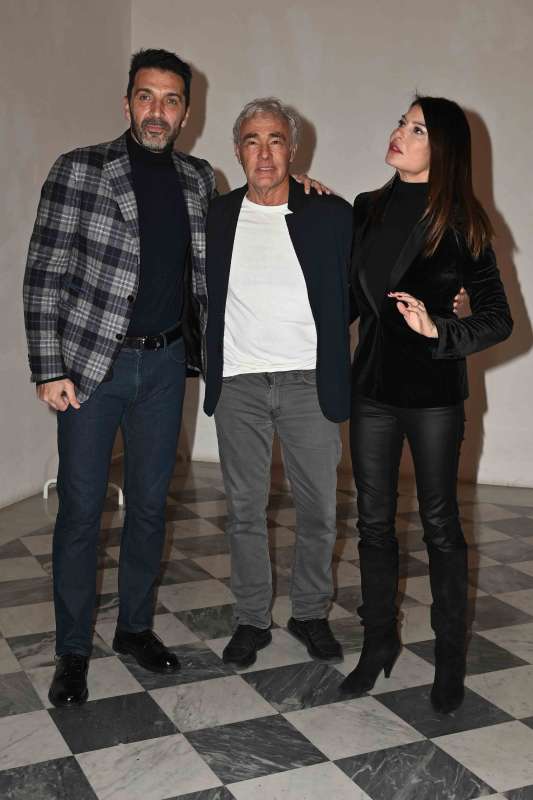 gianluigi buffon massimo giletti ilaria damico