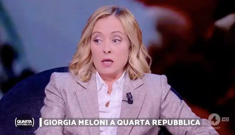 giorgia meloni a quarta repubblica   4