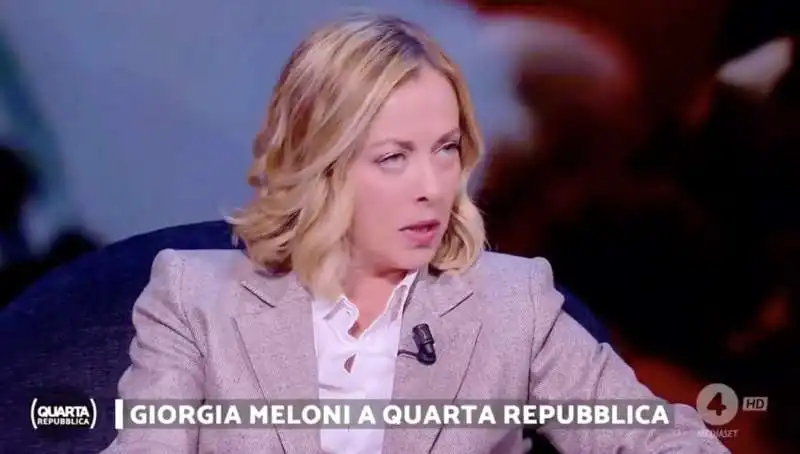 giorgia meloni a quarta repubblica   5