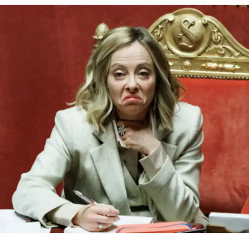 giorgia meloni al senato