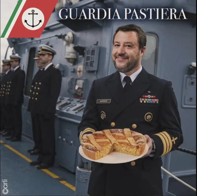 GUARDIA PASTIERA - MEME BY EMILIANO CARLI 