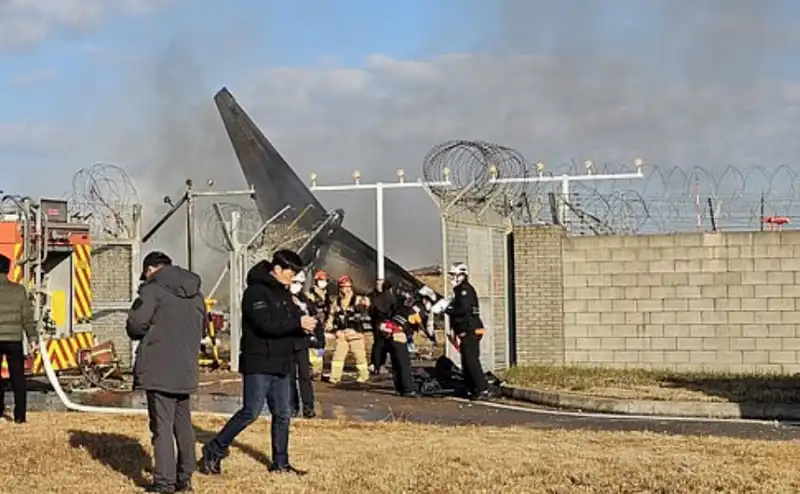 incidente aereo muan   corea del sud   4