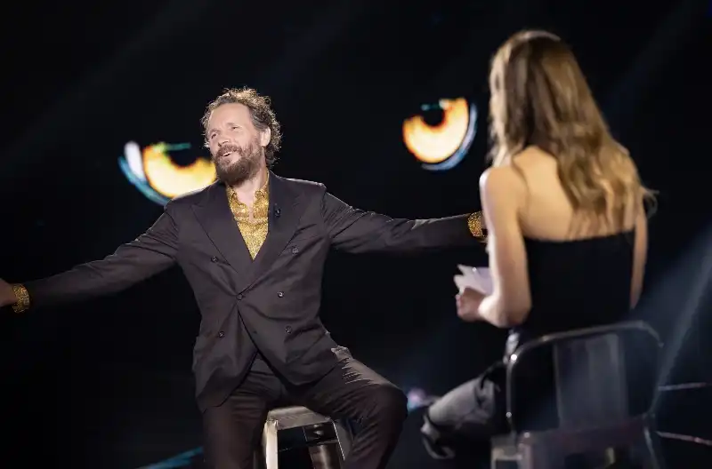 jovanotti e francesca fagnani a belve.   PH STEFANIA CASELLATO