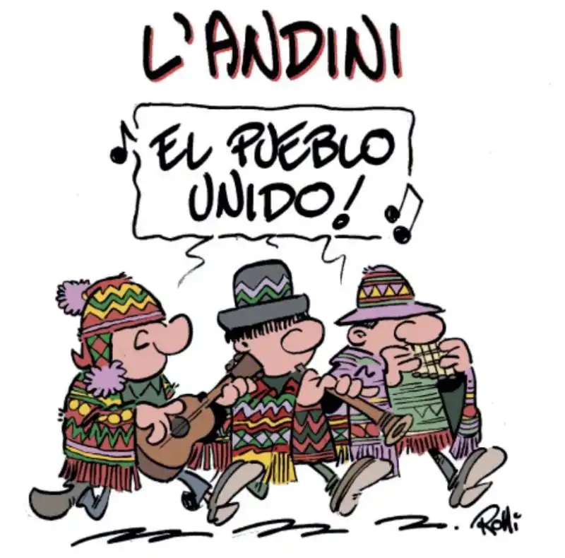 L ANDINI - MEME BY ROLLI PER IL GIORNALONE LA STAMPA