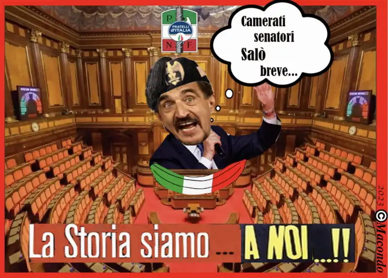 LA STORIA SIAMO A NOI - POSTER BY MACONDO 