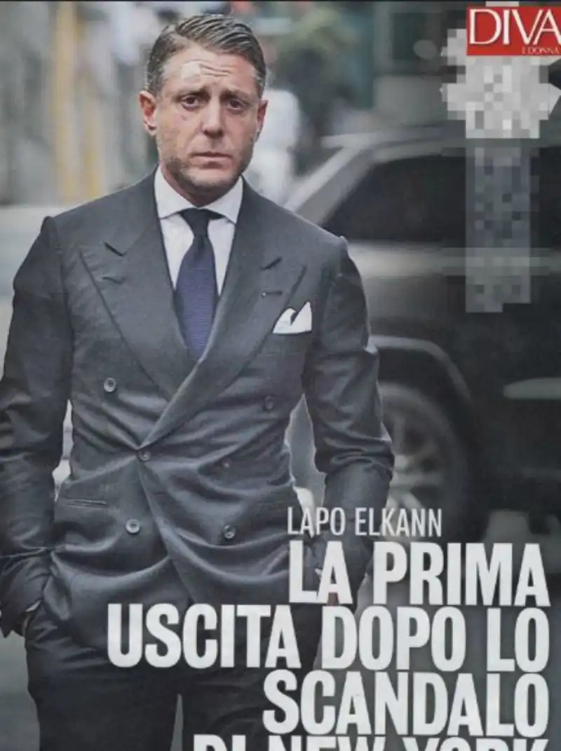 lapo elkann prima uscita dopo lo scandalo diva e donna