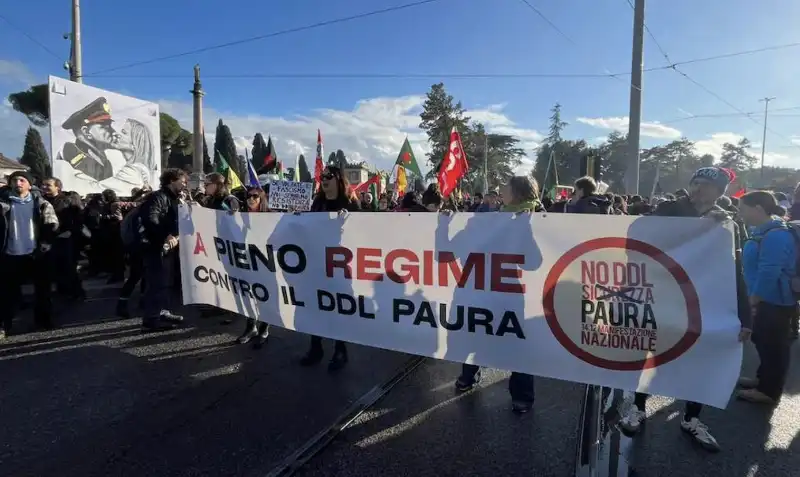 MANIFESTAZIONE CONTRO IL DDL SICUREZZA