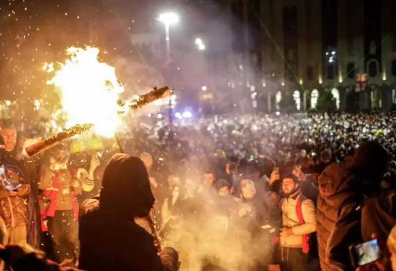 MANIFESTAZIONI IN GEORGIA 