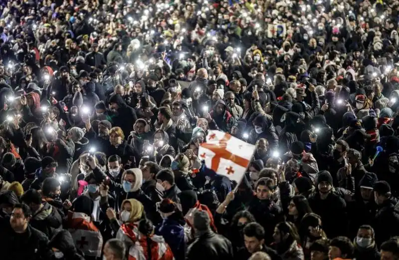 MANIFESTAZIONI IN GEORGIA 