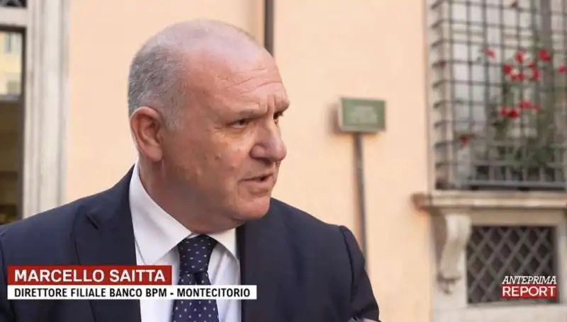 MARCELLO SAITTA - DIRETTORE FILIALE BANCO BPM - MONTECITORIO