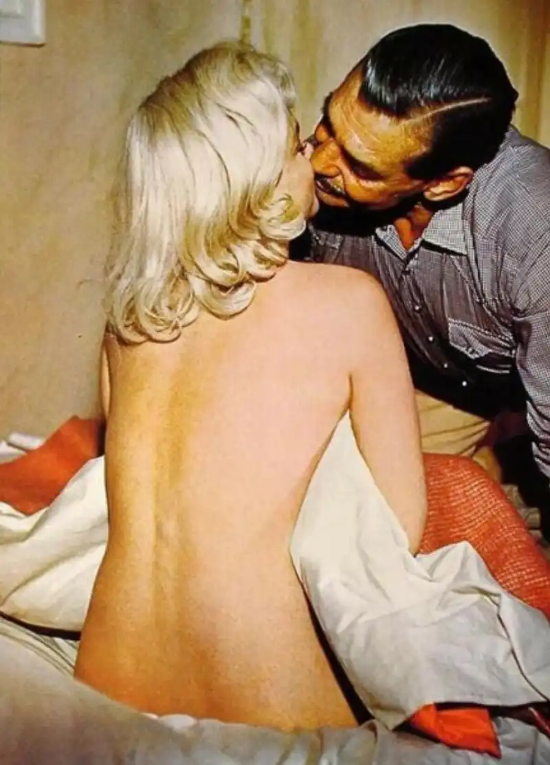 marilyn monroe clark gable gli spostati