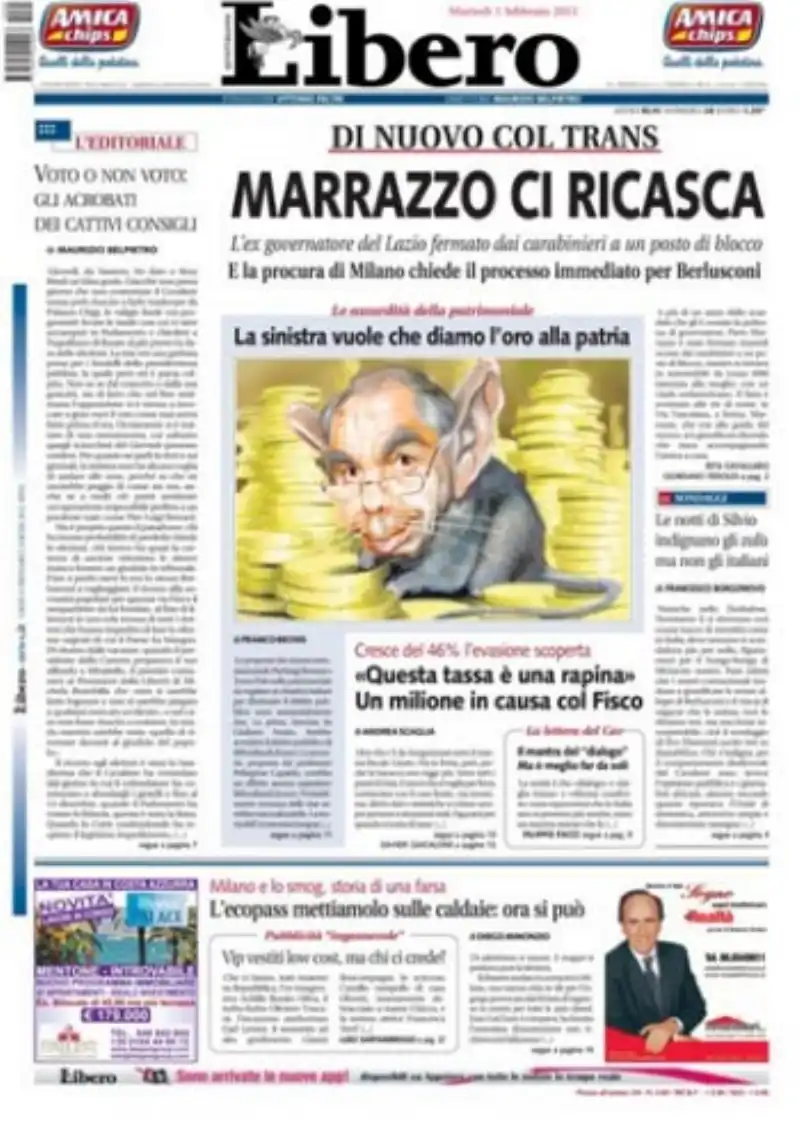 marrazzo ci ricasca libero