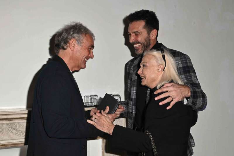 massimo giletti gianluigi buffon antonia d'amico