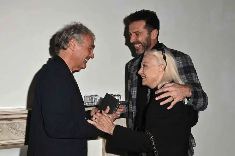 massimo giletti gianluigi buffon  antonia d'amico