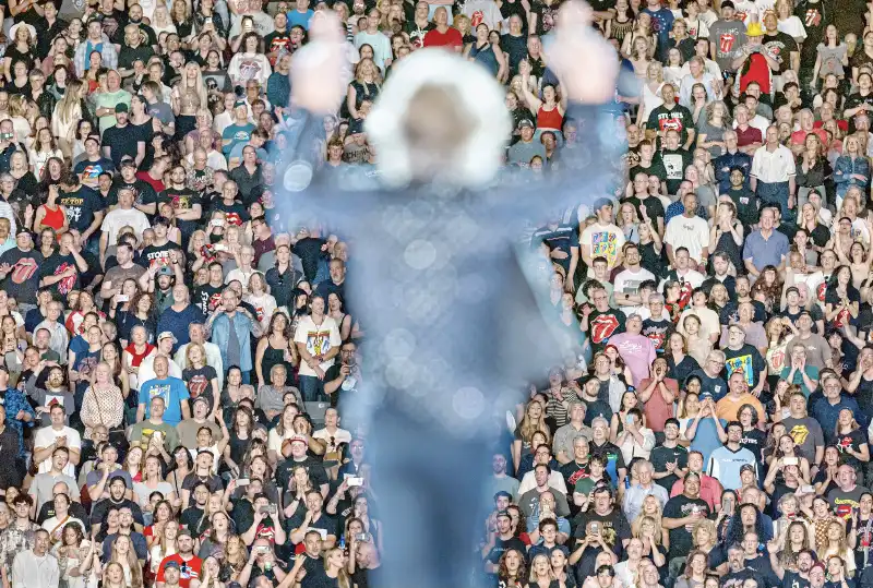 mick jagger al concerto dei rolling stones al metlife stadium   ph christopher wahl