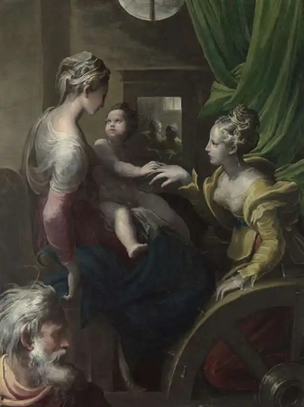 parmigianino nozze mistiche di santa caterina 