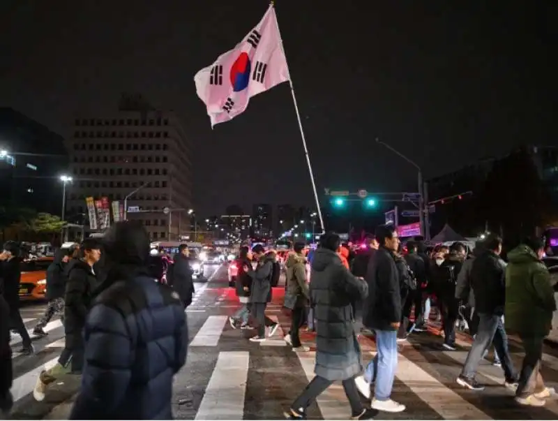 PROTESTE IN COREA DEL SUD CONTRO IL PRESIDENTE YOON SUK YEOL